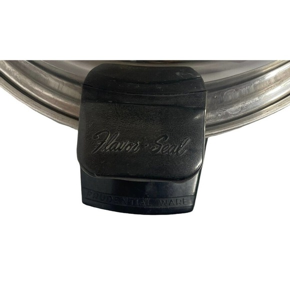 Vintage Prudential Flavor Seal High Dome Lid Stainless Steel Stock Pot Roaster - Picture 2 of 10